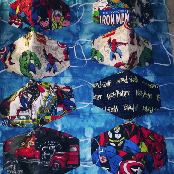 HOMEMADE MASKS with filter inside